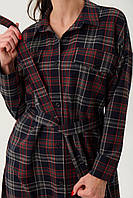 Жіноча сорочка в клітинку