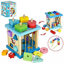 Дерев’яна розвиваюча іграшка Tree Toys MD 1382: 4в1