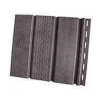 Панель софіту RainWay з перфорацією 300x3000 (0.9 м2) темно-коричнева