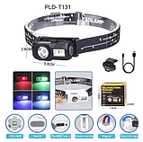 Налобний ліхтар T131-XPE+3SMD, фото 4