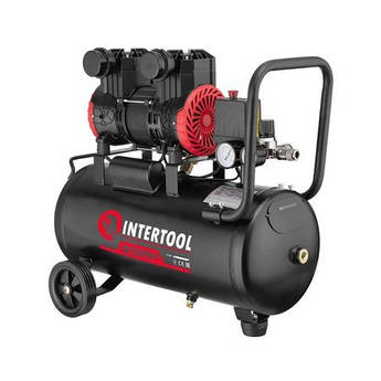 Компресор універсальний 100 л 4.5 кВт INTERTOOL PT-0041 шестициліндровий повітряний компресор