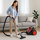 Електричний пилосос Top Kitchen TK000232 HL-810, 3600 Вт, колбовий, 2,5 л, циклонний, з 3 щітками, фото 5