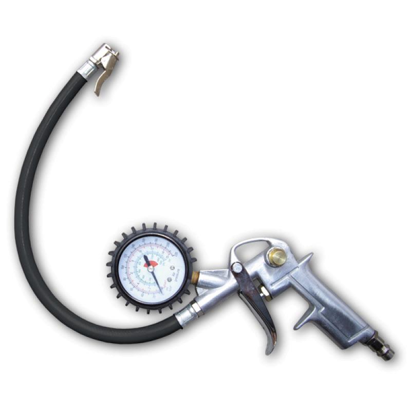 Пістолет для підкачування шин з манометром, STG01, фото 1