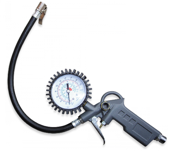 Пістолет для підкачування шин з манометром, STG05, фото 1