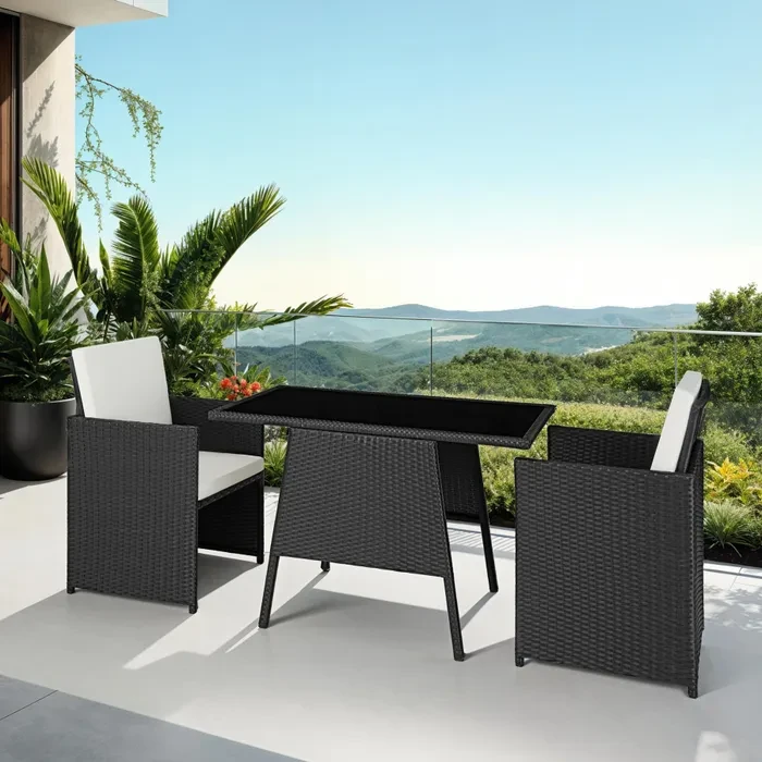 Набір садових меблів із ротанга Lozanna, 2+1