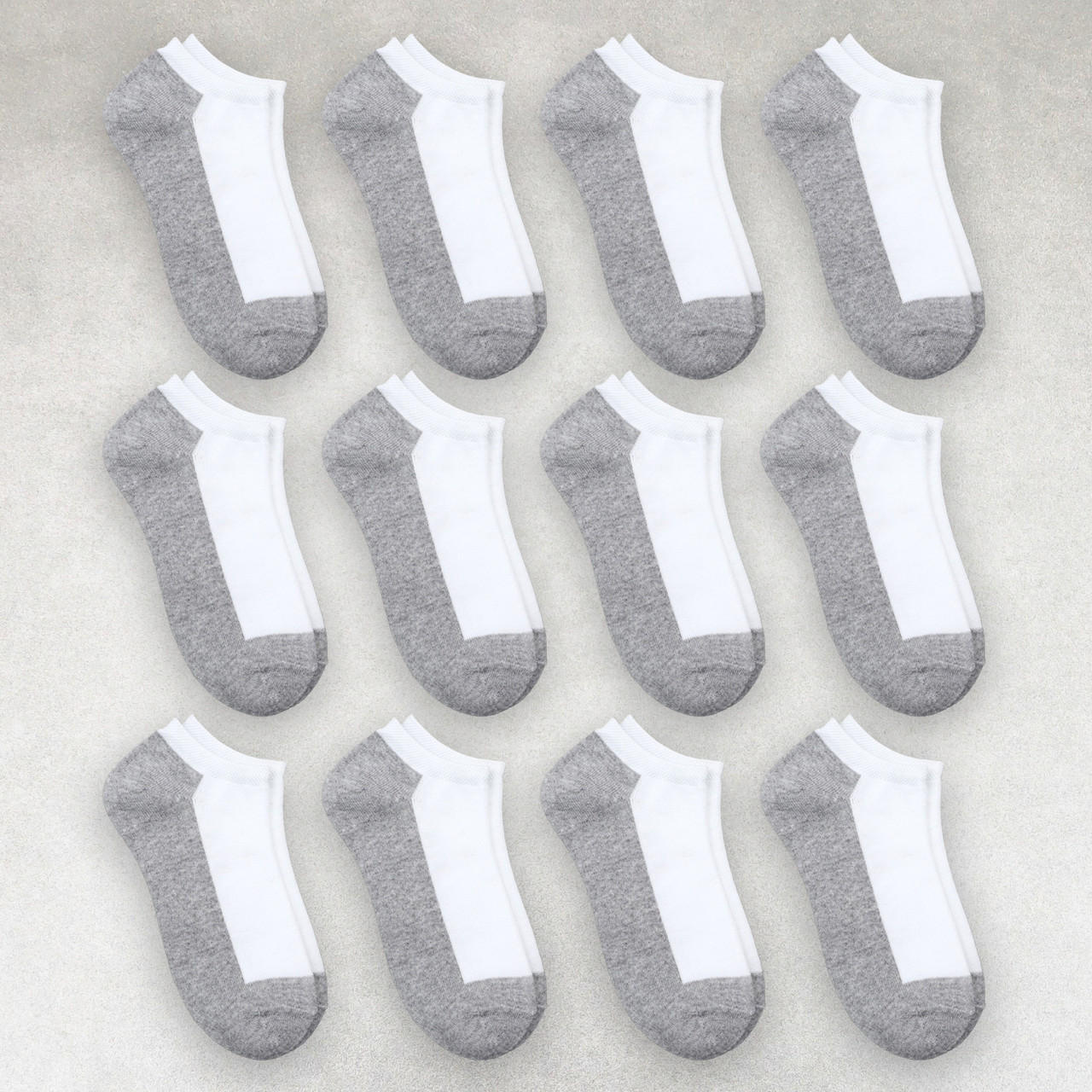 Шкарпетки жіночі 12 пар короткі «Половинки» розмір 36-41 арт. 325Н.12, фото 1