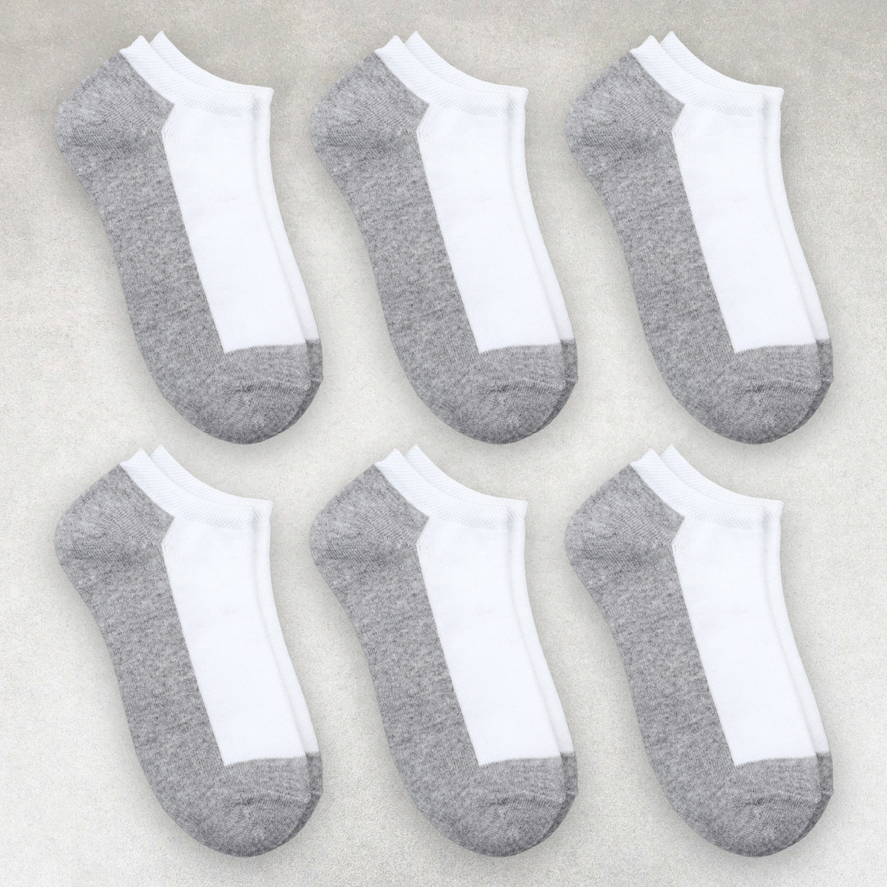 Шкарпетки чоловічі 6 пар короткі «Половинки» розмір 41-44 арт. 325.6, фото 1