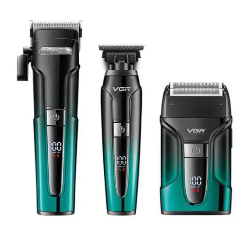 Професійний комбо-набір VGR Professional Combo 3in1 Green (V-694-GN), фото 1