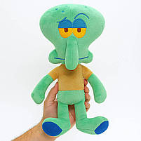 М’яка іграшка Восьминіг Сквідвард SpongeBob 43 см — плюшевий персонаж Спанч Боб, арт. 00694S, фото 5