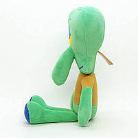 М’яка іграшка Восьминіг Сквідвард SpongeBob 43 см — плюшевий персонаж Спанч Боб, арт. 00694S, фото 2