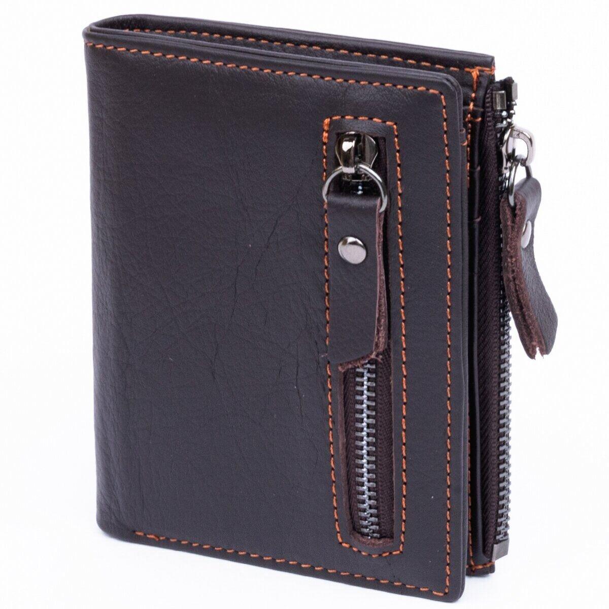 Гаманець чоловічий Vintage 14687 Коричневий, фото 1