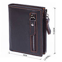 Гаманець чоловічий Vintage 14687 Коричневий, фото 4