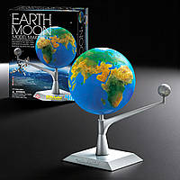 Сборная наглядная модель Земля и Луна 4M