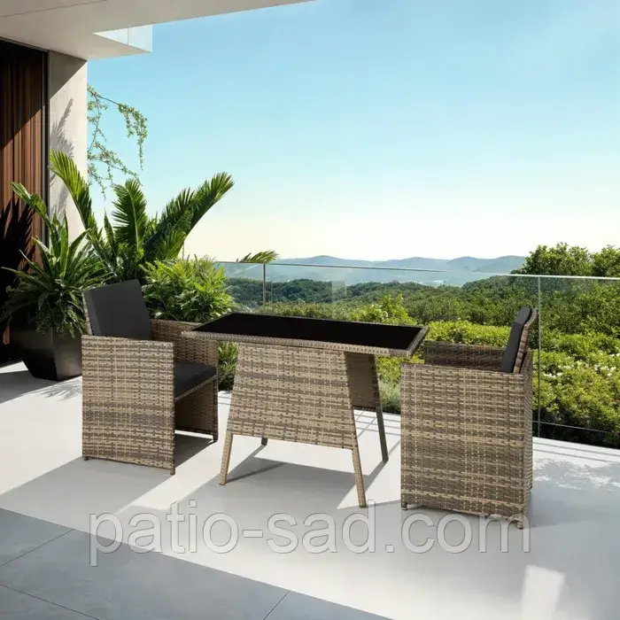 Комплект мебели на балкон Lozanna, 2+1, фото 1