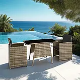 Комплект мебели на балкон Lozanna, 2+1, фото 3