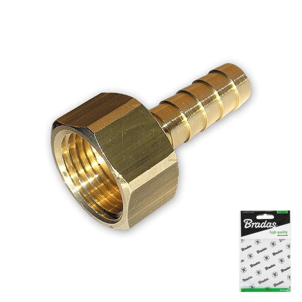 Ніпель під шланг 9мм, РВ 1/2", PRA3W, фото 1