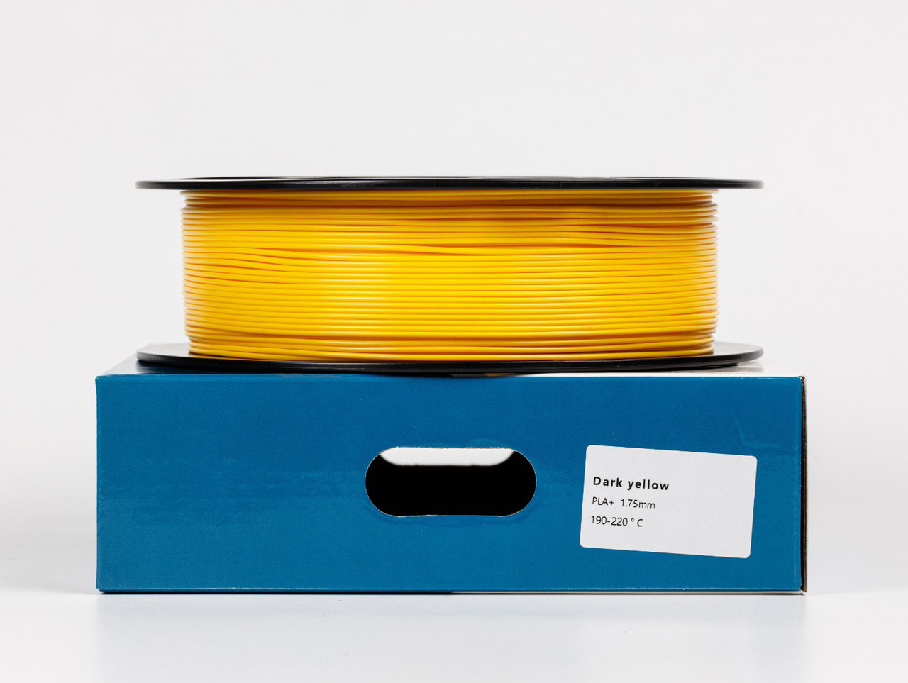 Пластик філамент для 3D-друку UA3D PLA PLUS Dark Yellow 1.75мм, 1кг, Темно-Желтый