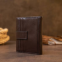 Картхолдер унісекс Vintage 20447 Темно-коричневий, фото 6