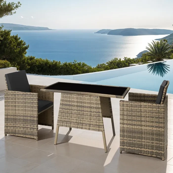 Комплект мебели на балкон Lozanna, 2+1