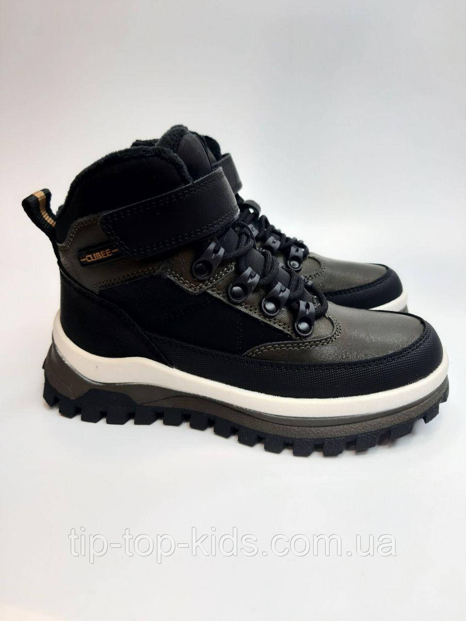 Черевики Clibee 590 HC green хакі р.33,35, фото 1