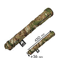 Супрессор на глушник гвинтівки Чохол MARCK-MEN термомаскувальний на саундмодератор Супрессор з кришкою на глушник  мультикам