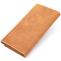 Портмоне в ретро стилі і матовій шкірі 14295 Vintage Рудий, фото 2