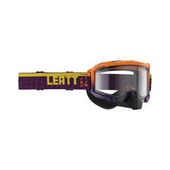 Маска для мотокросу снігоходу і велосипеда LEATT Goggle Velocity 4.5 SNX Indigo Clear 83%