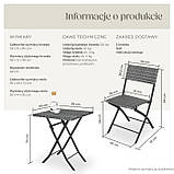 Ротангові меблі Trevi сірий колір, фото 10