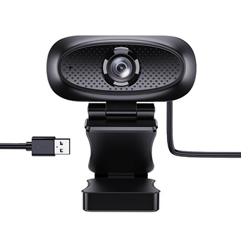 Beб-камера Hoco для ПК ноутбука USB/AUX 1280×720 мікрофон Di11 Black