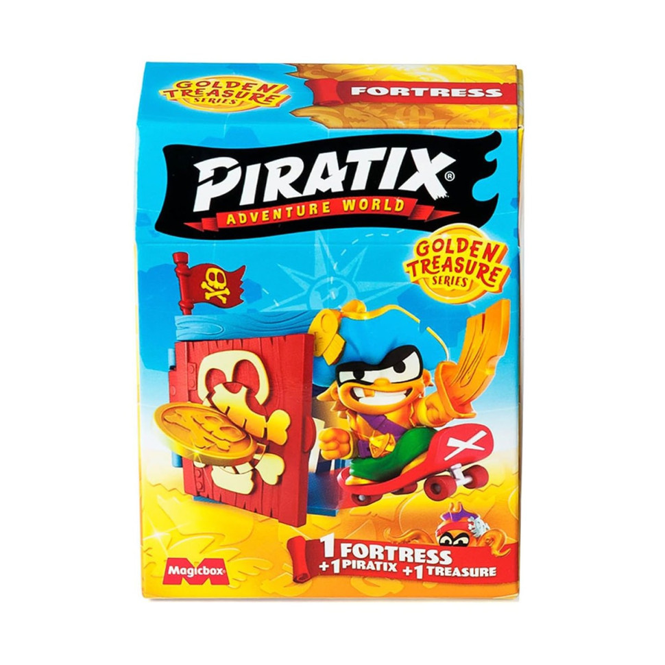 Дитячий іграшковий набір з фігурками "Фортеця" PIRATIX PPX1D212IN00 серії "Golden Treasure", фото 1