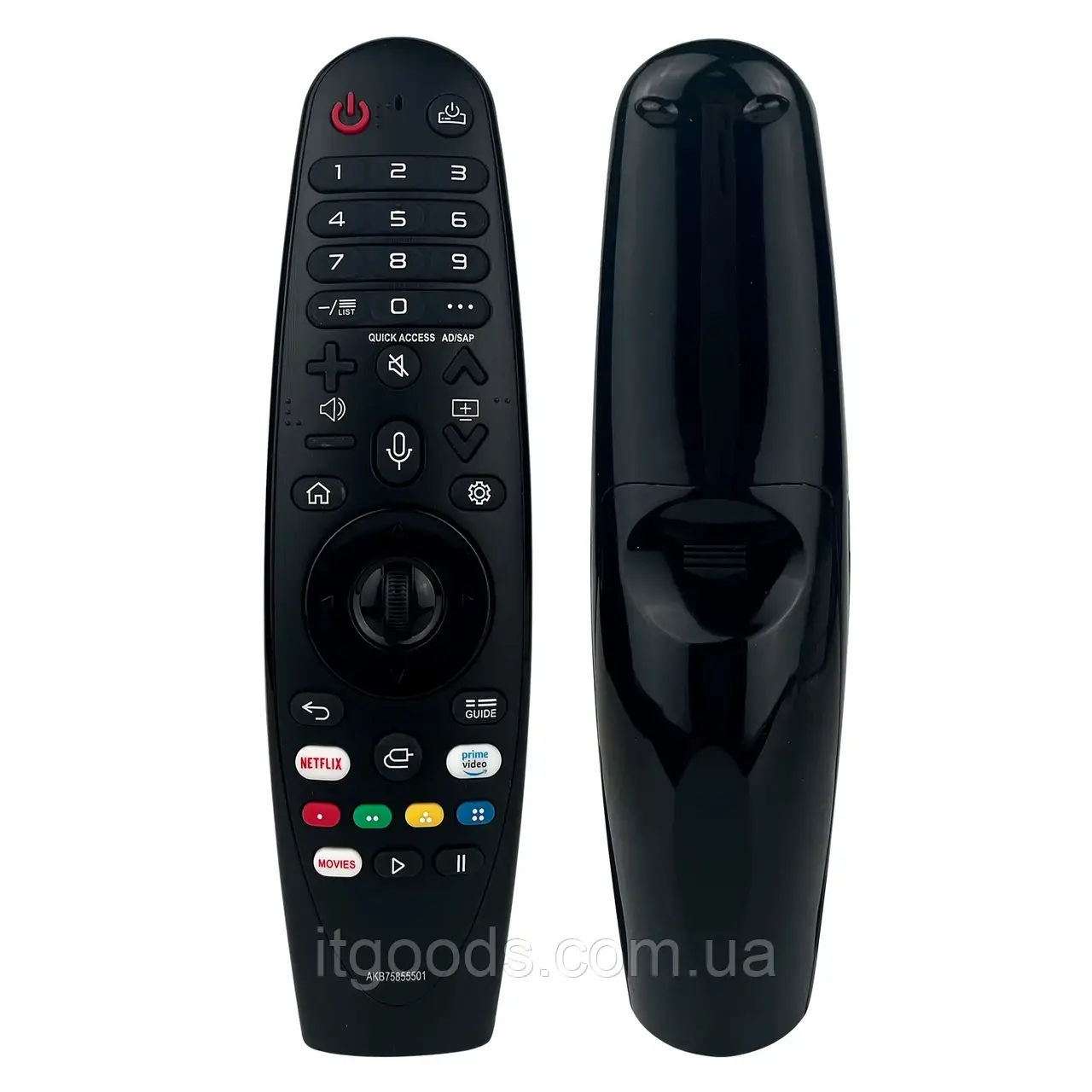 Пульт дистанційного керування з голосовою функцією покажчика для Smart телевізорів LG MR-20GA, AN-MR19BA, MR-18BA, MR-650A, MR-20