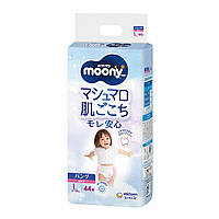 Moony підгузники – трусики Air Fit L (9-14) кг, 44 шт. для дівчинки (4903111206438)