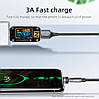 Магнітний кабель Essager 540° Rotate 3A Fast Charging Grey / 7pin / 2 м / 1 конектор Type-C, фото 5