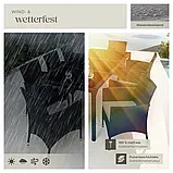 Садові меблі з ротангу 8+1 +чохол чорний/сірий, фото 7