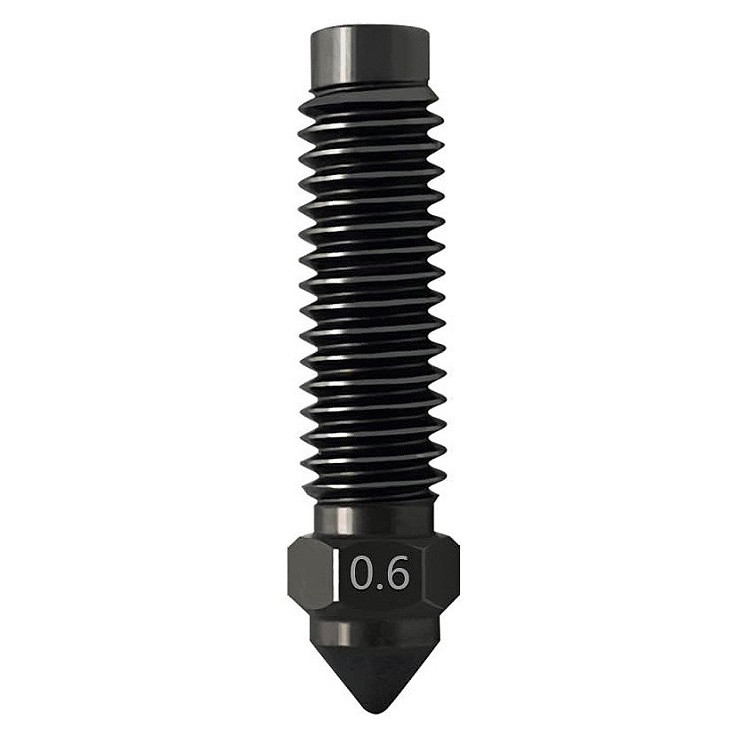Сопло Elegoo 0.6мм для 3D-принтера Centauri Carbon, Загартована сталь, M6X1, фото 1