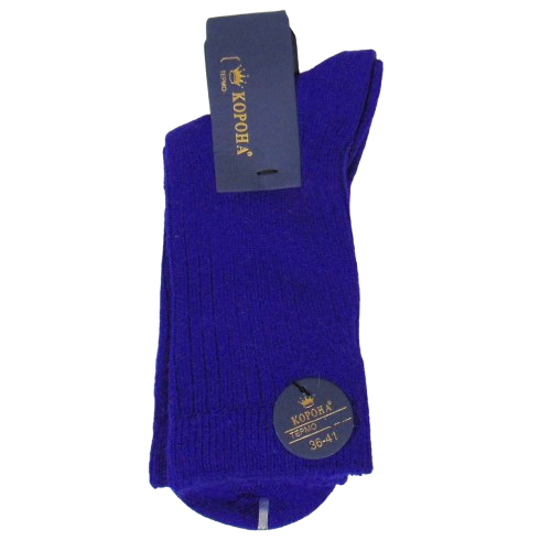 Шкарпетки термововна 36-41 сині Корона 2518-14, фото 1