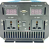 Інвертор перетворювач напруги 12В 220В Power Inverter Wimpex 3000 Вт з чистою синусоїдою, WX-3010, фото 7