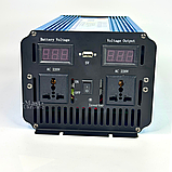 Інвертор перетворювач напруги 12В 220В Power Inverter Wimpex 3000 Вт з чистою синусоїдою, WX-3010, фото 3