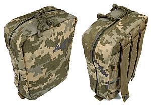 Підсумок аптечка тактична MOLLE піксель ЗСУ MM-14 для РПС, разгрузки або жилету