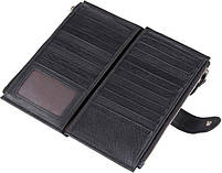 Чоловік клатч Vintage 14459 Чорний, фото 7