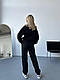 Красивий теплий жіночий спортивний флісовий костюм двійка для дому та прогулянок - фото 10 - id-p2760194573