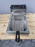Фритюрниця фритюр подвійна електрична професійна Vektor-SZ81 (6 л), фото 6