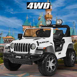 Електромобіль джип для дітей M4176EBLR-1 – керування з пульта, музика, EVA-колеса, світло