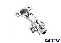 Завіса накладна GTV з дотягувачем Standart