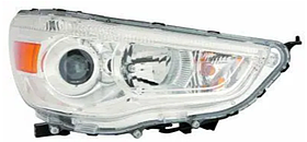 Фара права Mitsubishi ASX 10-15 Depo H11/HB3/WY21W/W5W, -лампа, -кор.