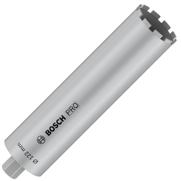Алмазна порожниста коронка Bosch PRO for Concrete, діаметр 122 мм, довжина 450 мм, різьбове з’єднання 1 1/4 дюйма, фото 1