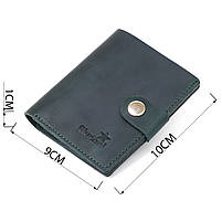 Матове невелике портмоне унісекс Shvigel 16477 Зелений, фото 3