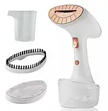 Відпарювач ручний BITEK BT-1285 парова ручна праска щітка для одягу будинку та штор Білий 1600 Вт AKR, фото 7