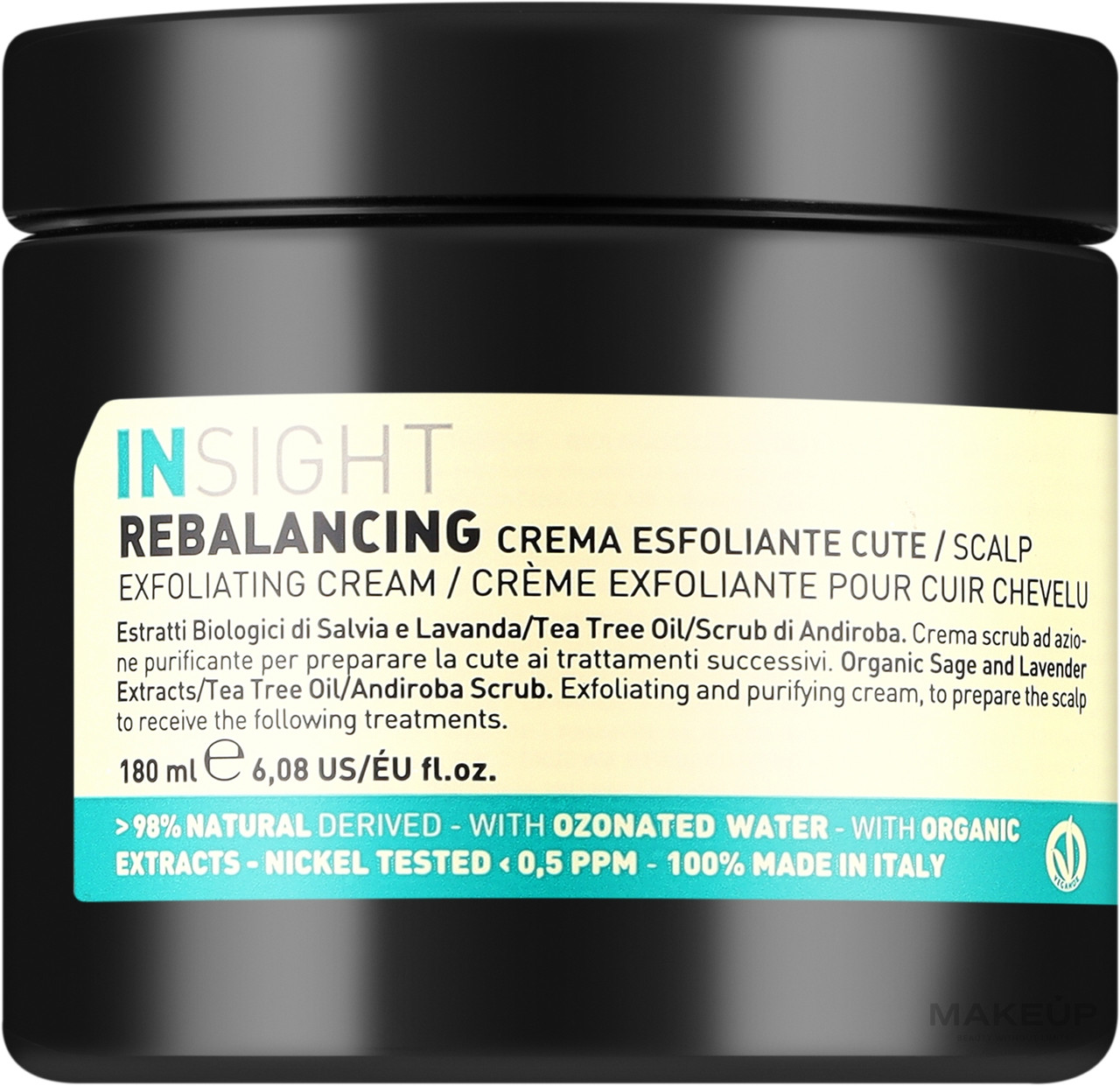 Крем-пілінг для шкіри голови Insight Rebalancing Scalp Exfoliating Cream 180 мл, фото 1