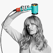 Фен для волосся Supersonic Nural Hair Dryer + 5 магнітних насадок Ceramic Patina/Topaz